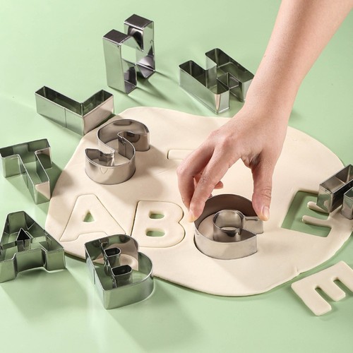 26pcs stainless steel letter - 26pcs,