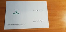Rolex Oyster vintage Guarante