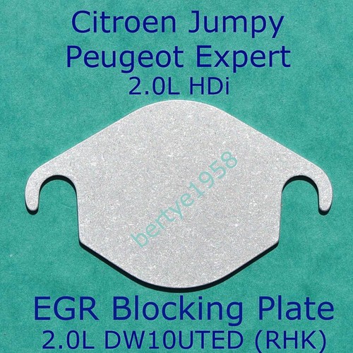 Egr valve repair plate peugeot - repair,