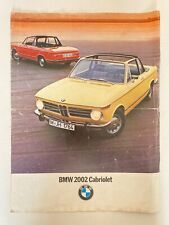 BMW 2002 Cabriolet Sales