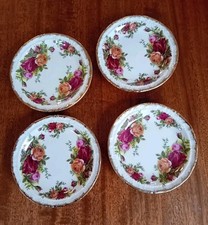 4 Royal Albert  "Old Country Rose"   Pin Tray Dishes  12cm 1st Quality 