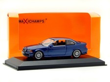1/43 BMW 328ci 3 Series Coupe E46 Topaz Blue Minichamps Maxichamps Diecast Model