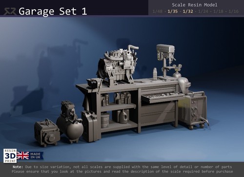 Garage set and 1 32 - garage, 1/32