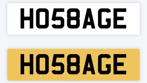 Hostage private number - hostage, plate