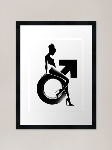 Subtle femdom symbol - subtle,