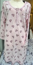 Peacocks heart nightdress - ex,