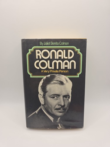 Ronald colman very - colman,, private