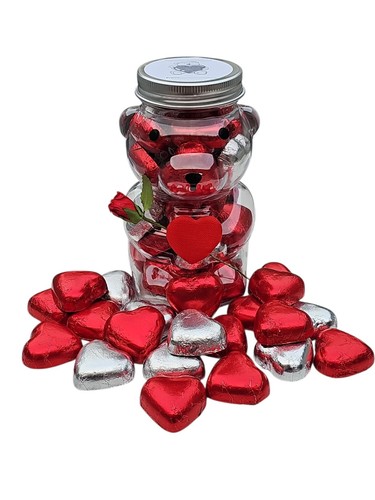 Red and silver foil - foil, wrapped
