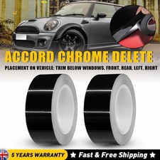 10M Gloss Black De-Chrome
