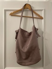 Jigsaw 100%  leather  dusky beige  Shoulder Bag