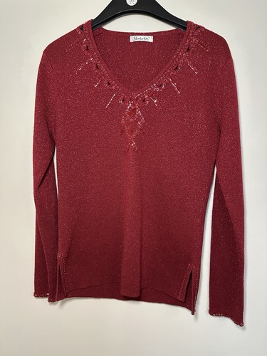 Red jumper ladies - red,