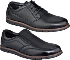 Mens leather casual - mens,
