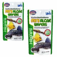Hikari Tropical Mini Algae Wafers for Plecostomus & Algae Eating Fishes 22, 85g