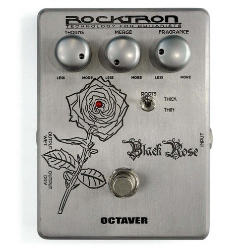 Rocktron black rose - black, octaver