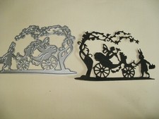 Fairy with rabbit die cutter