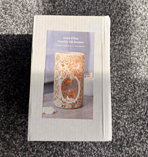 Gold crackle mosaic glass - crackle,