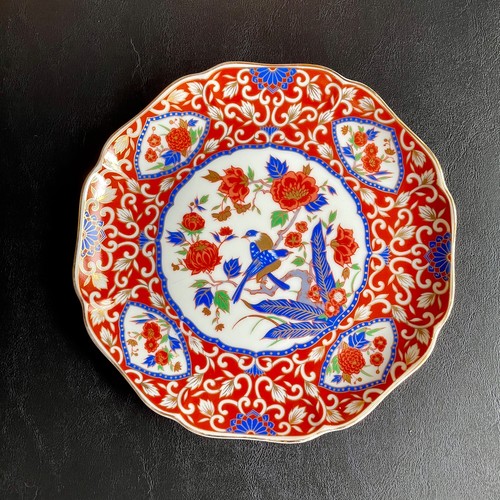 Japanese porcelain plate - 7.25",