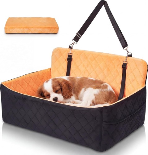 Dog booster car seat bed - seat,