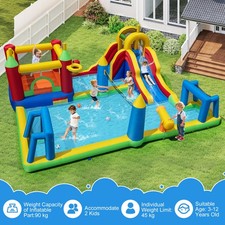 Kids water slide with climbing - slide,