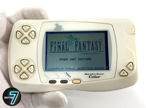 Wonderswan color pure white - wonderswan,