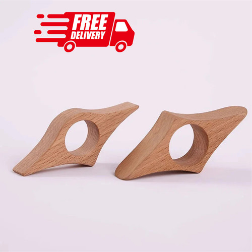 Lovers wooden bookmarks - wooden, thumb