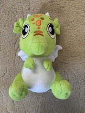 Animagic Green Dragon Interactive Pet Toy with Sounds Soft Toy