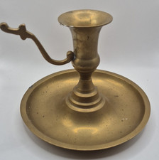 Beautiful Vintage Brass "Wee Willie Winkie"  Style Candlestick