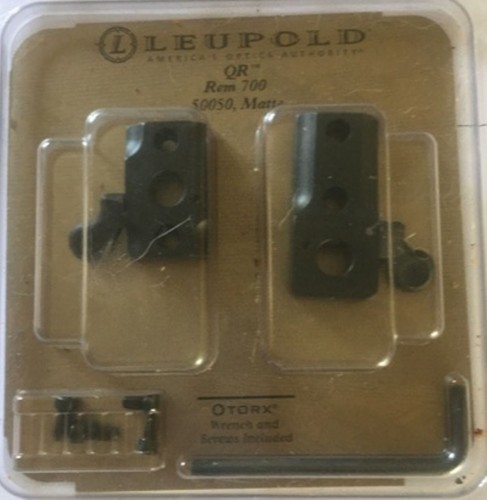 Leupold rem 700 bases - qr,