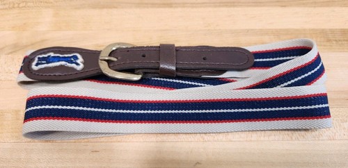 Vintage preppy belt striped - vintage,