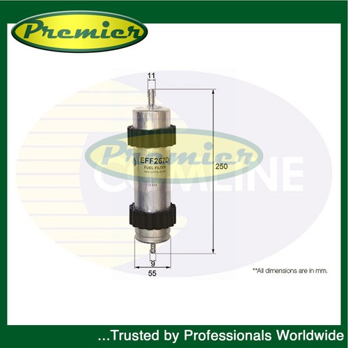 Premier fuel filter - filter, fits