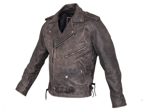 Mens distressed leather - mens,