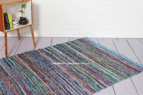 Large chindi rag rug - large,