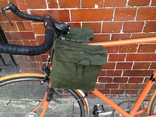 HEAVY DUTY BICYCLE CYCLE PANNIERS TOURING MOUNTAIN BIKING RACK/BAR MOUNT [72568]