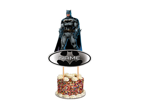 Personalised batman cake - personalised,