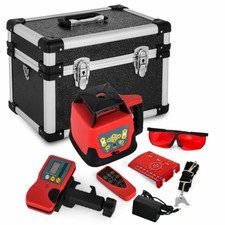 Rotating Red Laser Level 500m Range Automatic Self-Leveling Tool Red Beam 360°