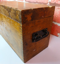 Antique GPO Wooden Tool Box