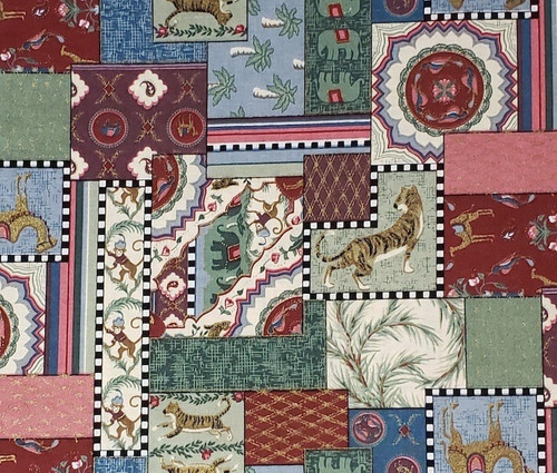 Vtg moroccan patchwork tiles - moroccan,