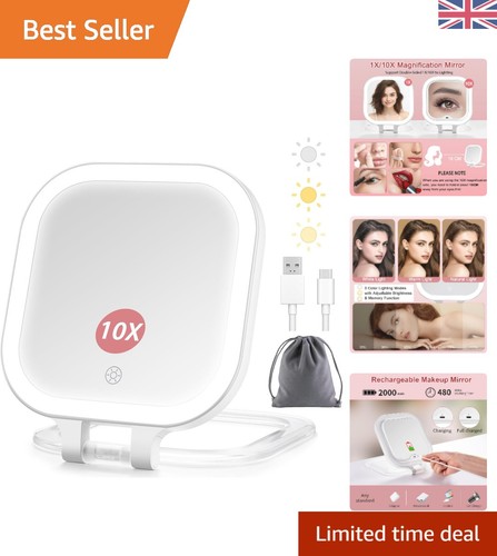 Portable travel mirror with - travel,
