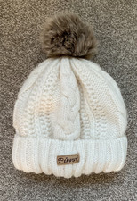 PIKEUR cream cable knit fleece