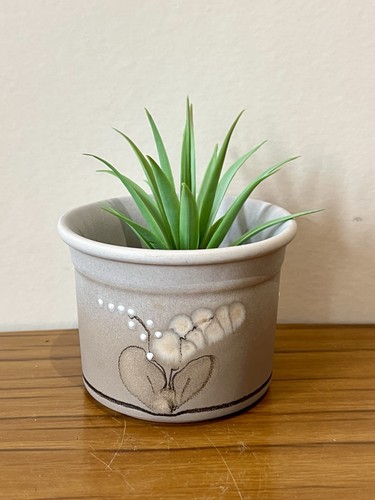 Vintage studio pottery floral