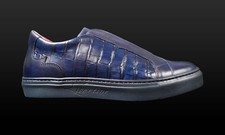 JEFFERY WEST Navy Calf Apollo