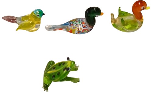 Multicoloured glass animal - glass,