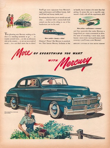 Mercury automobile life - automobile,