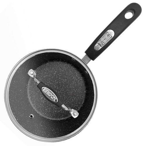 Terra black marble non stick - black,