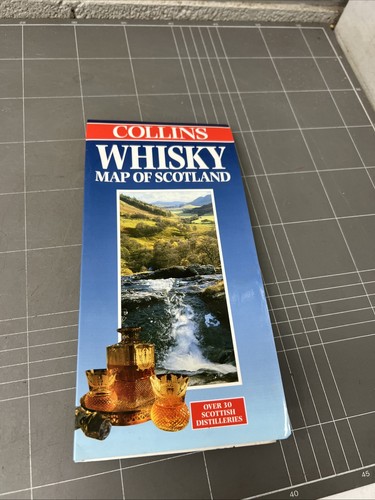 Vintage map scotland whisky - vintage,