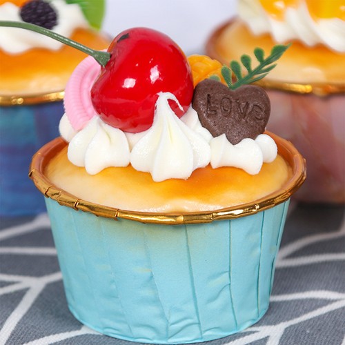 6pcs artificial fake cupcake - artificial,