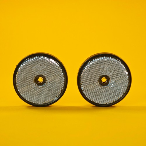 Clear round reflector - round, radex