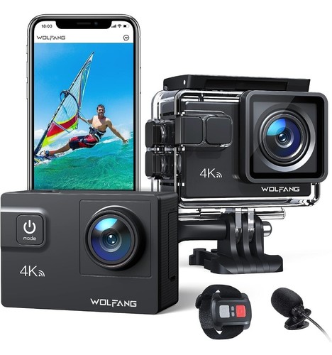 Wolfang action camera 60fps - 4k,