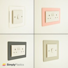 Light switch surrounds - light,