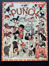 1950's DOGS CRUFTS ART Punch